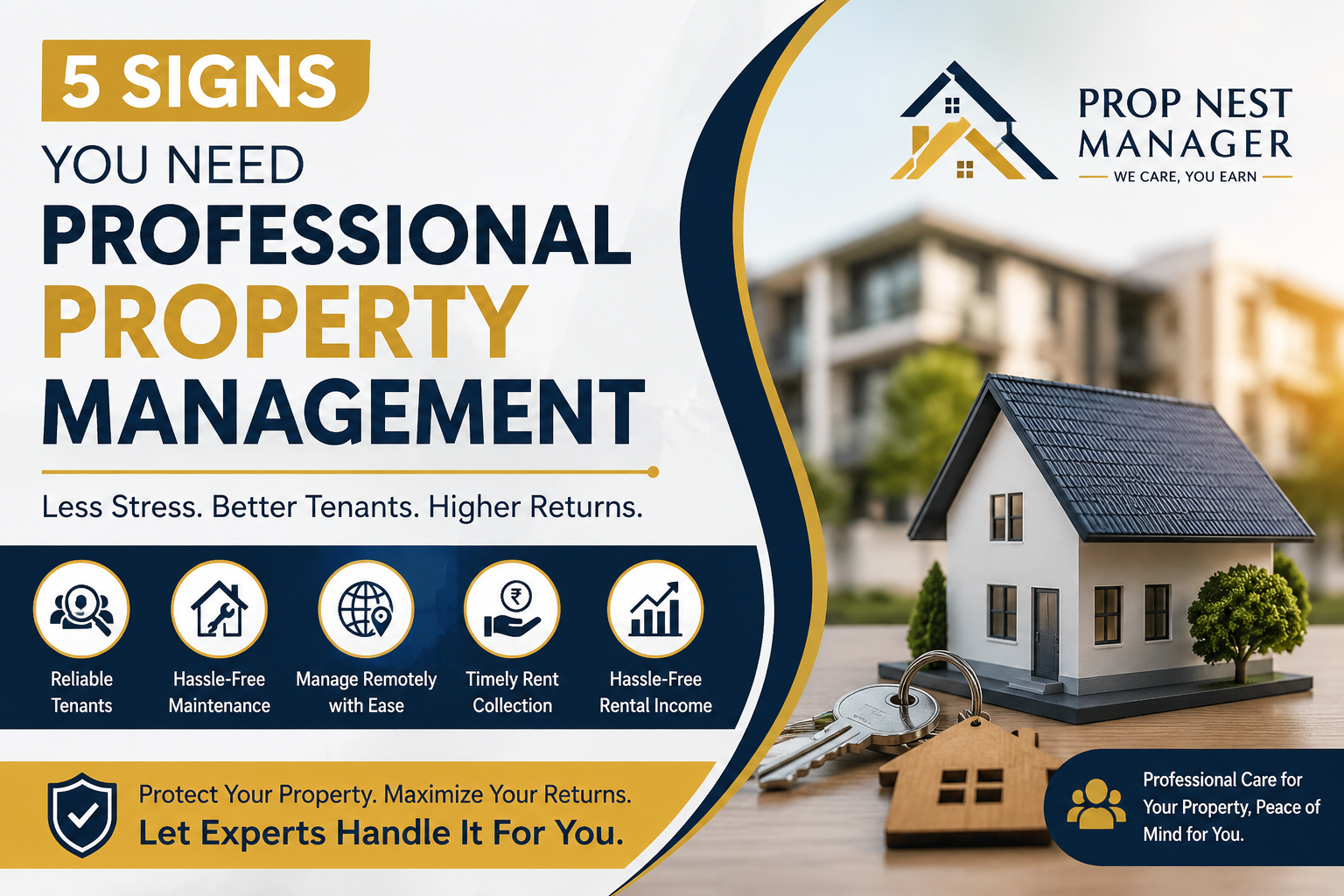 5 Signs You Need Professional Property Management