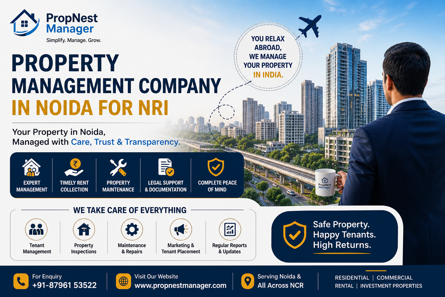 Property Management Company in Noida for NRI: Complete Guide