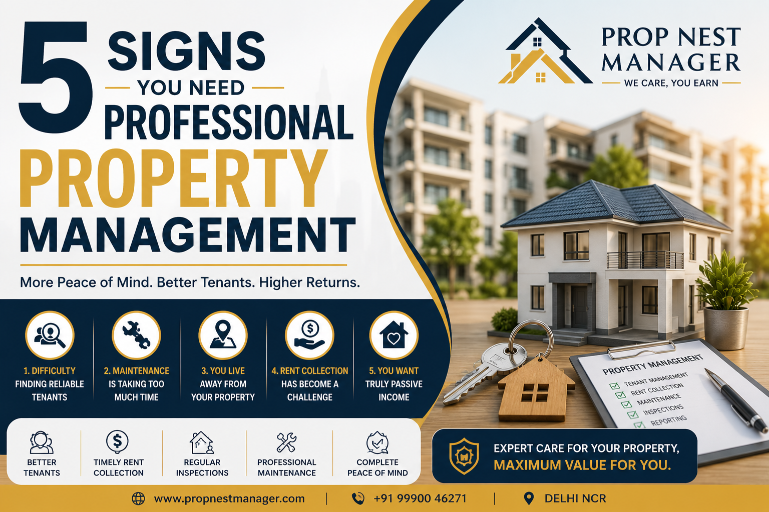 5 Signs You Need Professional Property Management