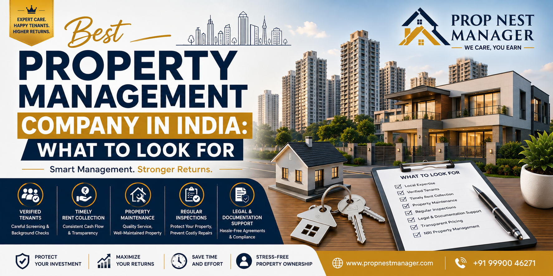 Best Property Management Company in India: What to Look For